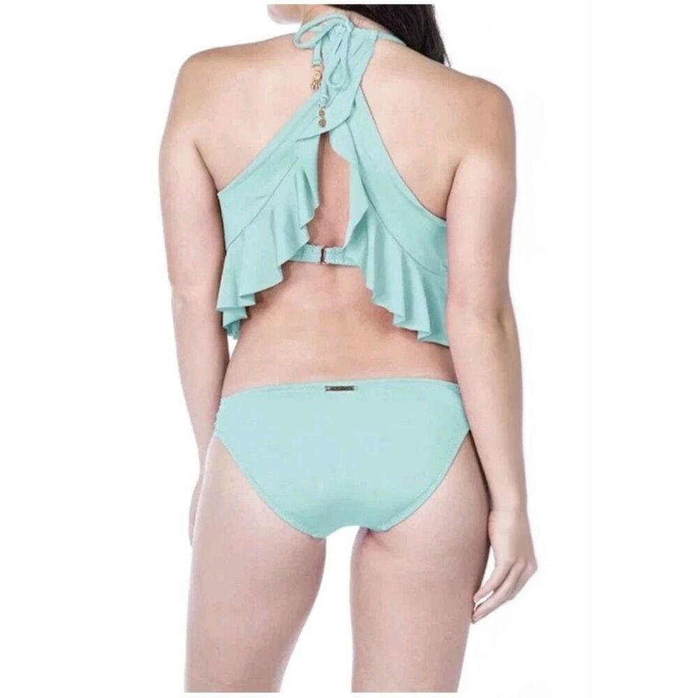 Trina Turk Fluttery Mint Color Tankini Top Size 6 NEW With Tags